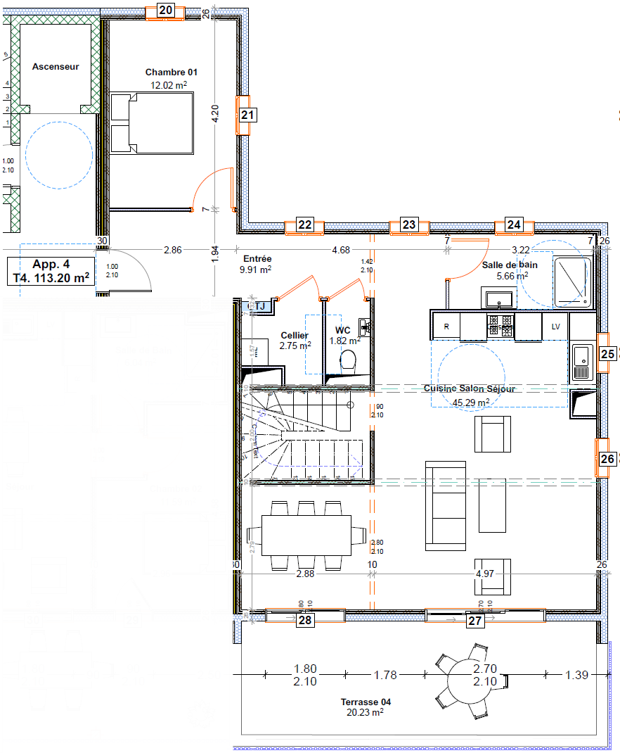 Appartement 4 1.2