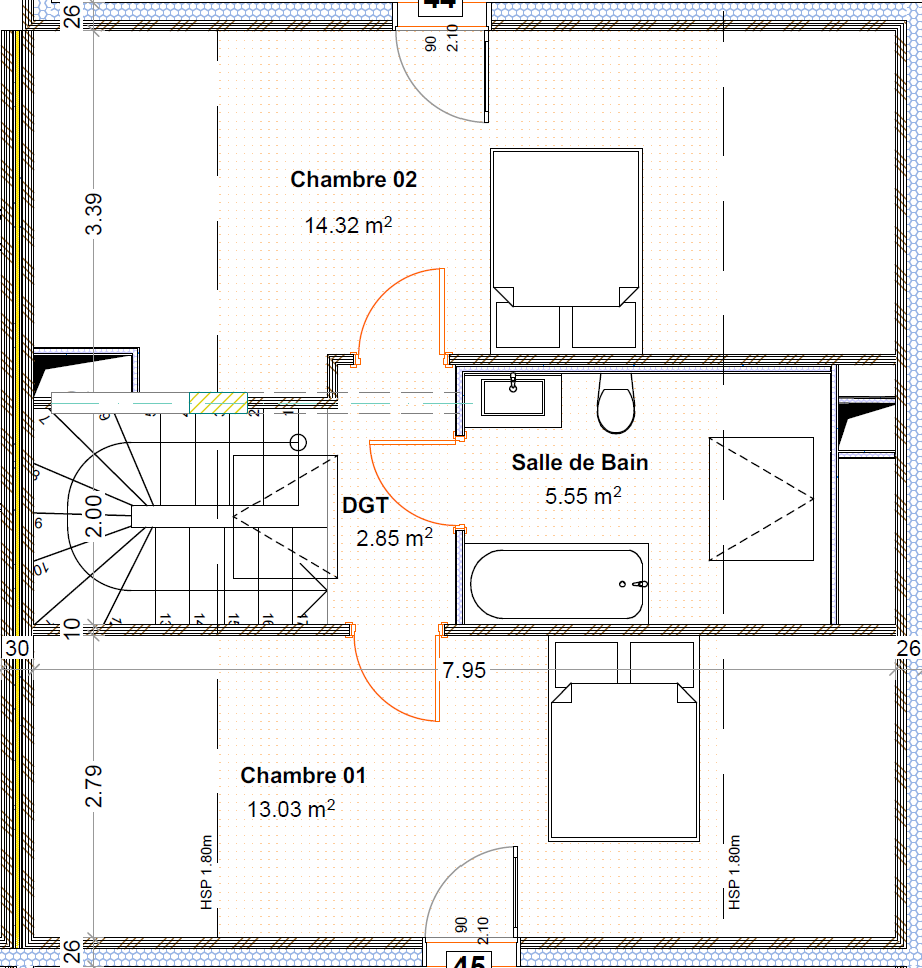 Appartement 4 2.2