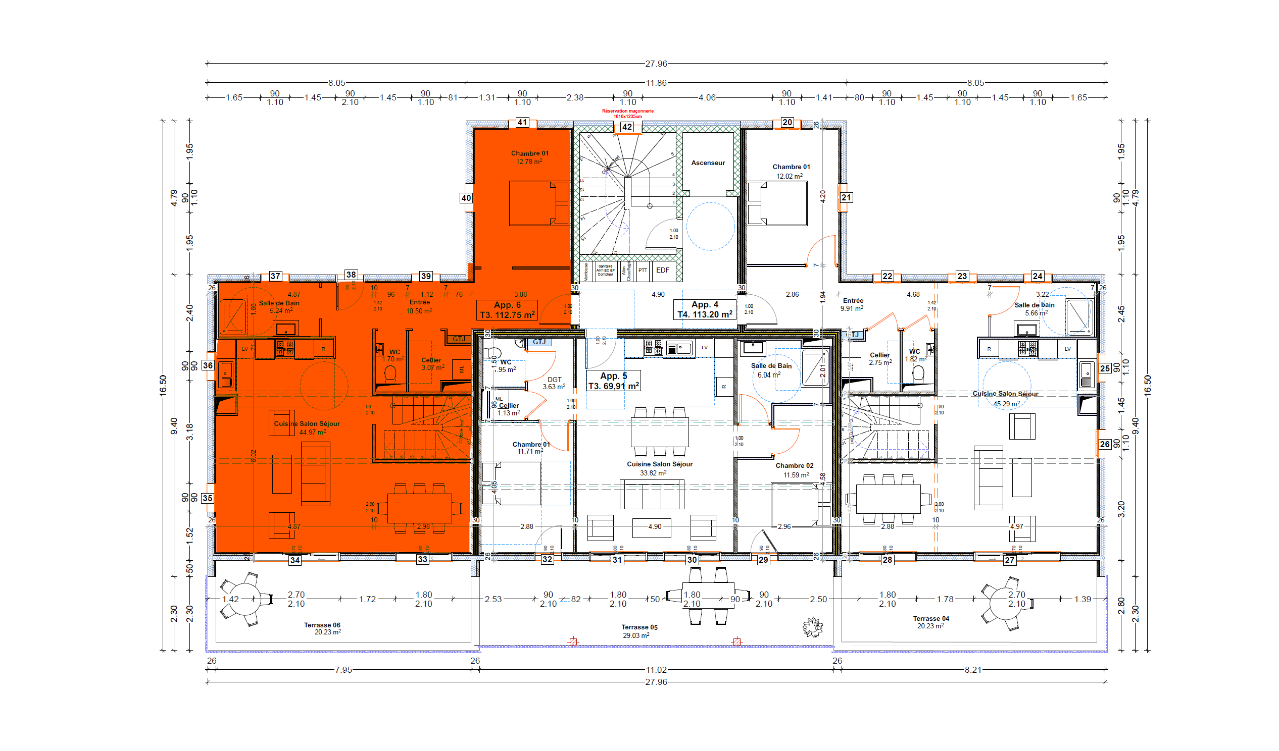 Vue appartement 6